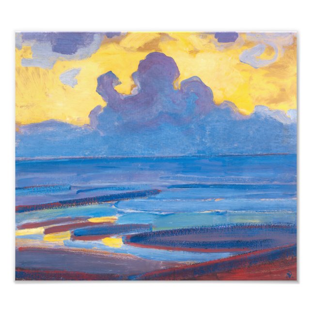 Vid havet | Piet Mondrian | Fototryck (Framsidan)