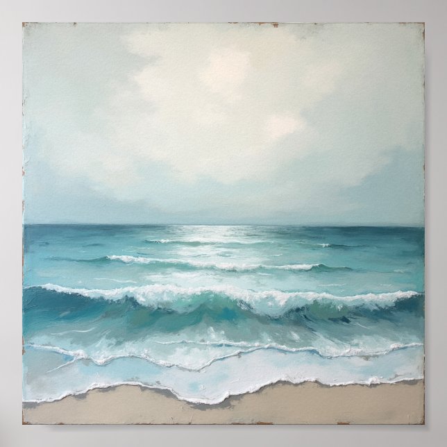 Vid havet poster (Framsidan)
