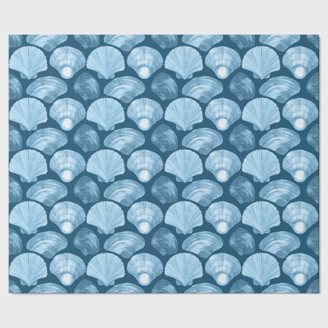 Vid havet Serie Design 11  Presentpapper (Seam)