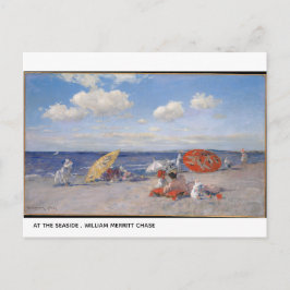 Vid havet William Merritt Chase Vykort