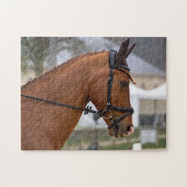 Vid Horse Show Pussel (Horisontell)
