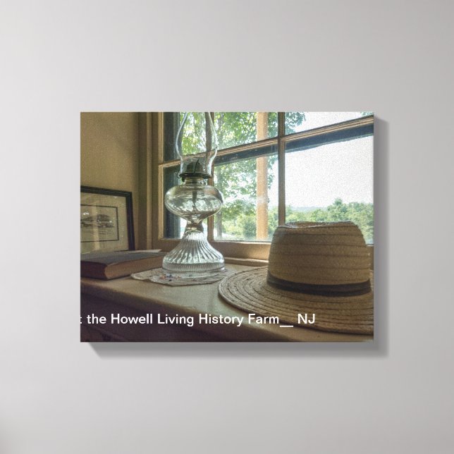 Vid Howell Living History Farm___ Canvastryck (Framsida)