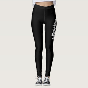 Vid Jesus Namn kommer varje knut att bära kristna Leggings