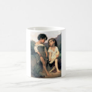 Vid Kant vid Brook, Bouguereau Kaffemugg