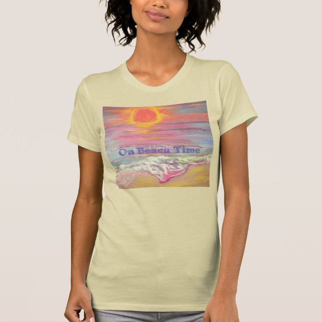 Vid klockfrekvens t shirt (Framsida)