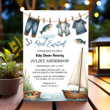 Vid Krok Bait Roligt Wood Little Fisherman Baby Sh