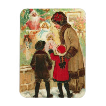 Vid Leksak-butiksfönstret