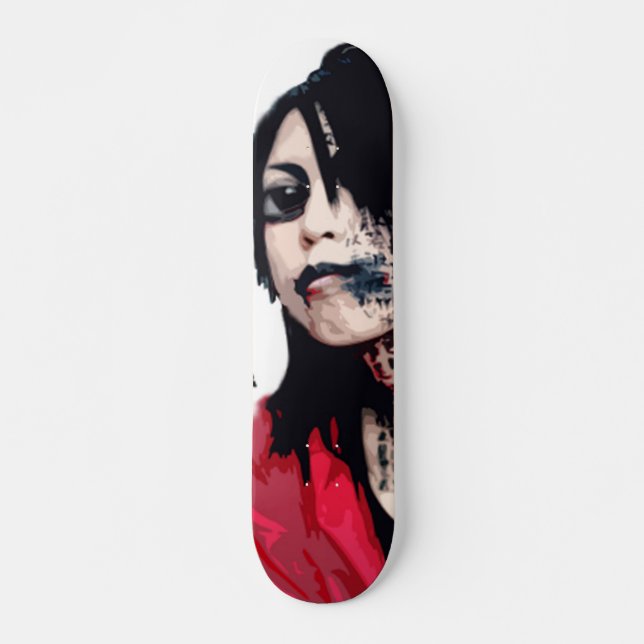 vid liv anime skateboard bräda 19,5 cm (Framsida)