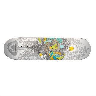 vid liv ghouls skateboard bräda 20,5 cm