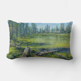 ’Vid Marshes Kant’ Lumbarkudde