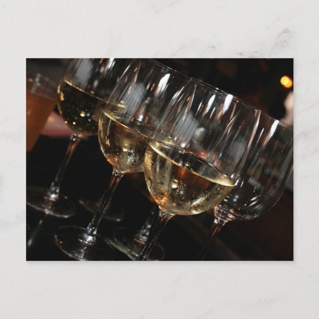 Vid min ålder behöver jag vin-glasögon vykort (Framsida)