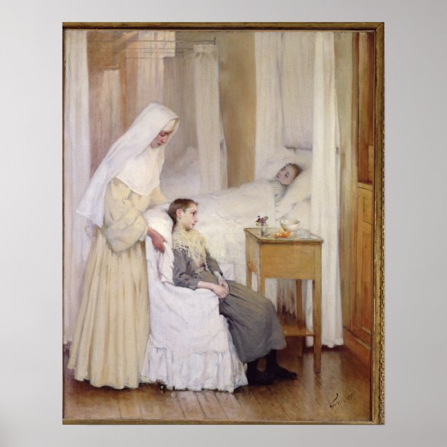 Vid notre-dame du Perpetuel Bon Secours Poster (Framsidan)