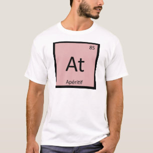 Vid - Peritif- kemi Periodic Bord Symbol Tee Shirt