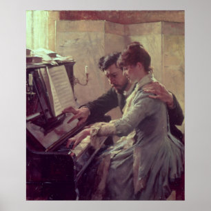 Vid Piano Poster