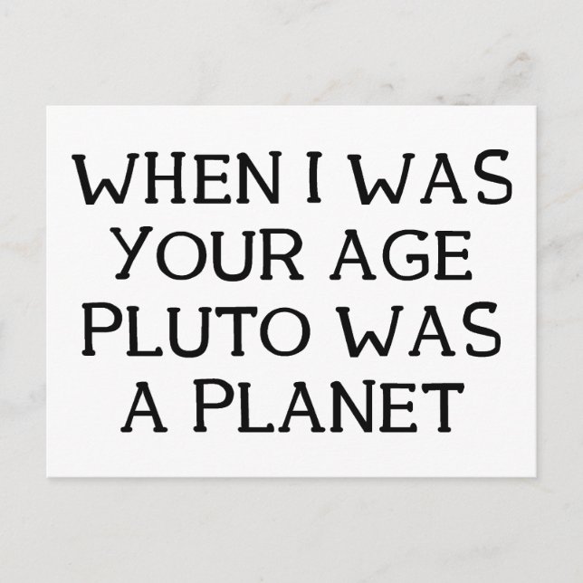 Vid Pluto Vykort (Framsida)