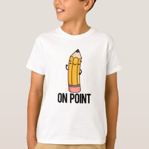 Vid Point Funny Pencil Pun T Shirt