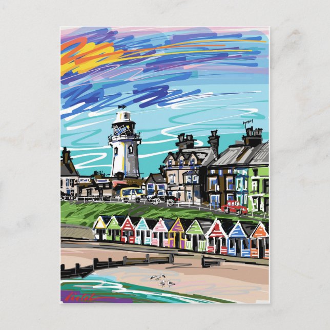 Vid sidan om vykort (Framsida)