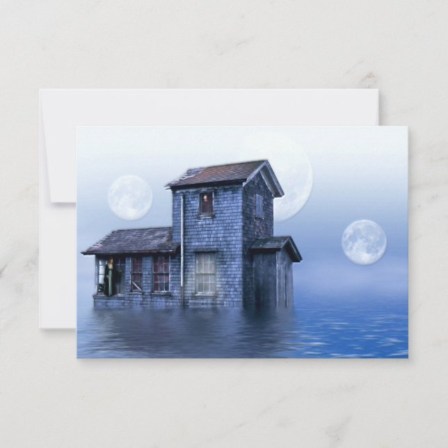 Vid Sjö House Tack Kort (Framsida)