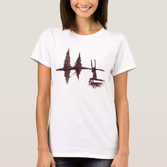 Vid sjö tee shirt (Framsida)