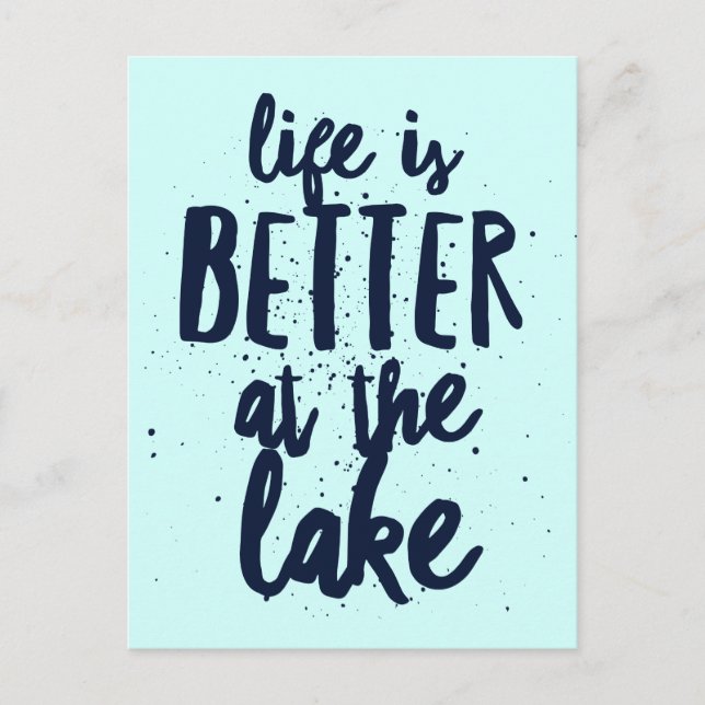 Vid Sjö Vykort (Framsida)