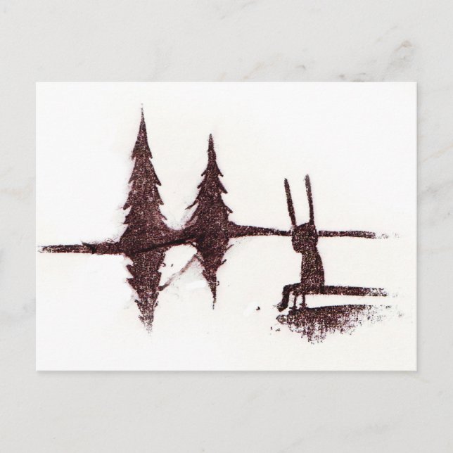 Vid sjö vykort (Framsida)