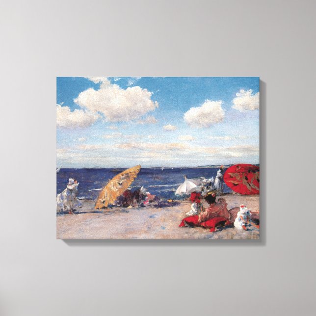 Vid sjösidan canvastryck (Framsida)