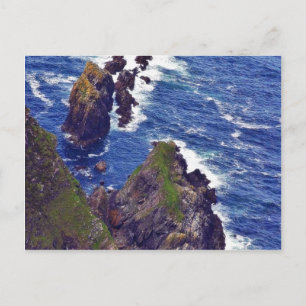 Vid Slieve League-klipporna i Irland 3 Vykort