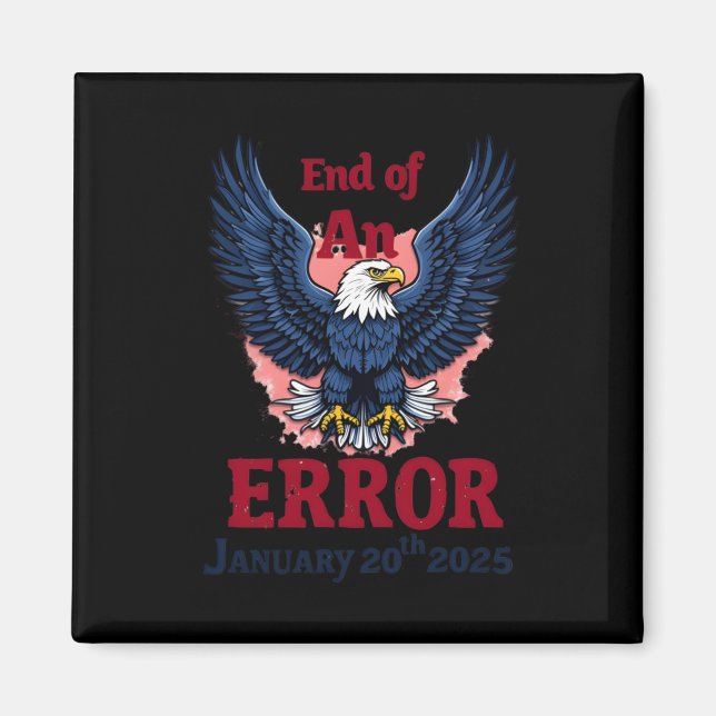 Vid slutet av ett fel den 20 januari magnet (Framsidan)