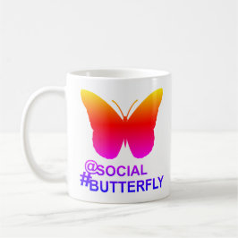 Vid Social Hashtag Butterfly [Hyper Filter remix] Kaffemugg