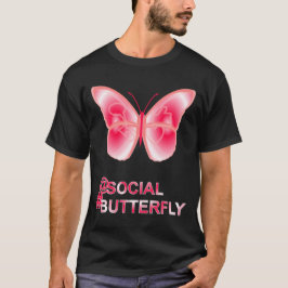 Vid Social Hashtag Butterfly T Shirt