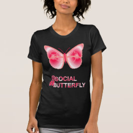 Vid Social Hashtag Butterfly T Shirt