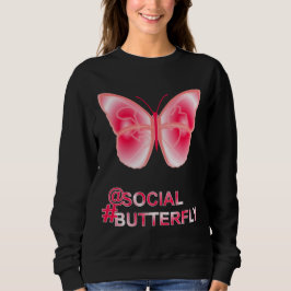Vid Social Hashtag Butterfly T Shirt