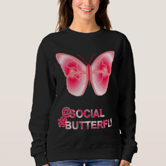 Vid Social Hashtag Butterfly T Shirt