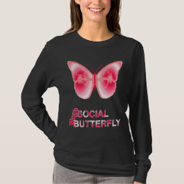 Vid Social Hashtag Butterfly T Shirt