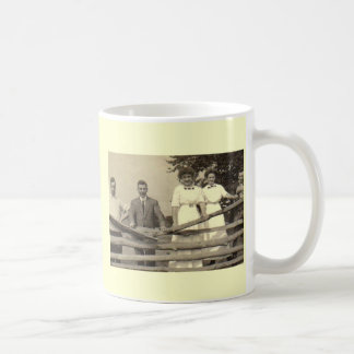 Vid staketmuggen kaffemugg