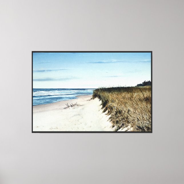 Vid stranden canvastryck (Framsida)