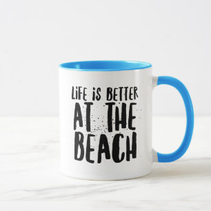 Vid stranden mugg