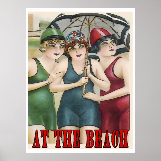 Vid stranden poster (Framsidan)