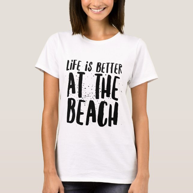 Vid stranden t shirt (Framsida)