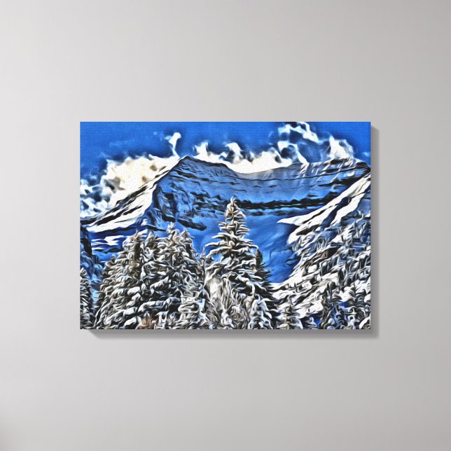 Vid Sundance Resort in Utah Canvastryck (Framsida)