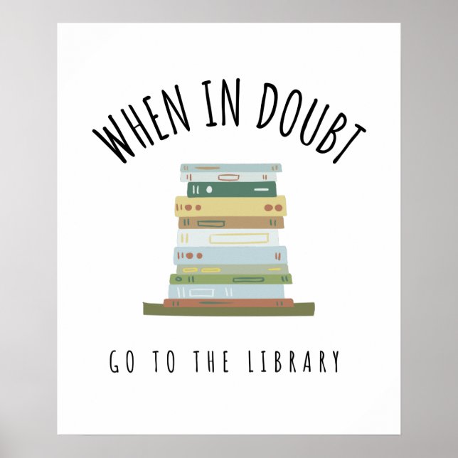 Vid tveksamma tillfällen gå till Bibliotek Poster (Framsidan)