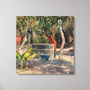 Vid våren 2006 canvastryck