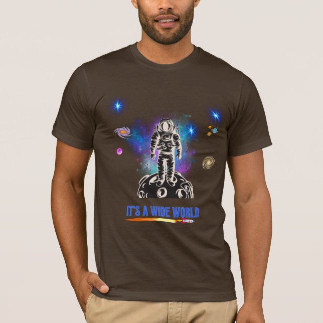 vid värld t shirt (Framsida)