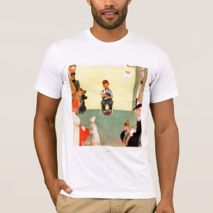 Vid veterinärerna av Norman Rockwell Tee Shirt