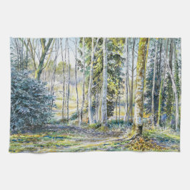 "Vid vinterns Kant ..." - Kökshandduk