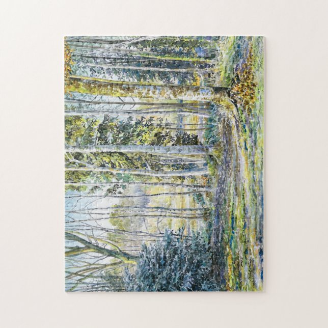 "Vid vinterns Kant ..." - Pussel (Vertikal)