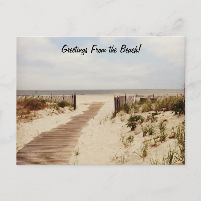 Vid visitkortet vykort (Framsida)