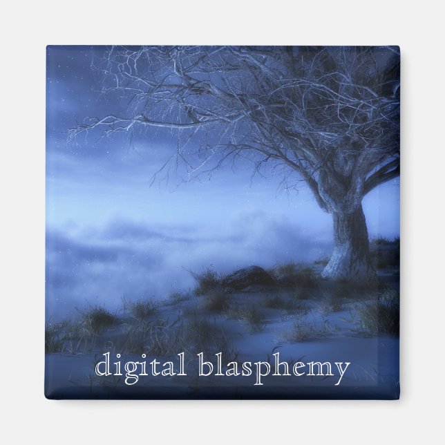 Vid World's Kant (Winter) Magnet (Framsidan)