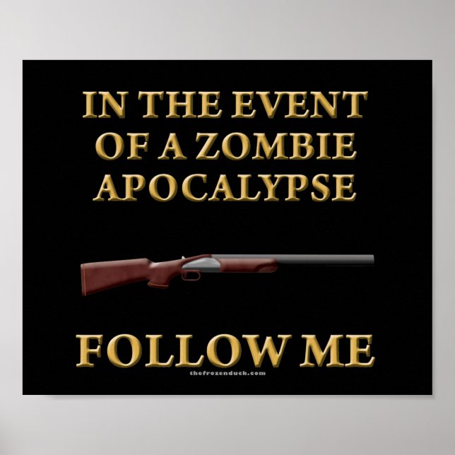 Vid Zombie Apocalypse Poster (Framsidan)