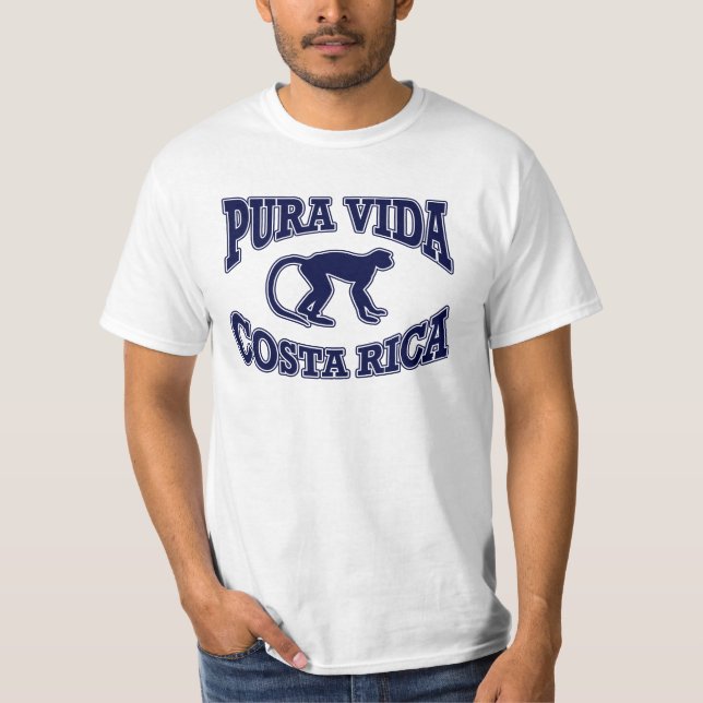 Vida Costa Rica apa T-shirt (Framsida)